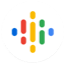 Google Podcast logo button